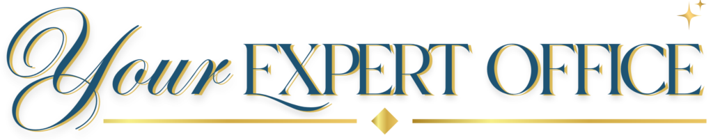 Your Expert Office, LLC horizontal logo - back office support services for small business owners.